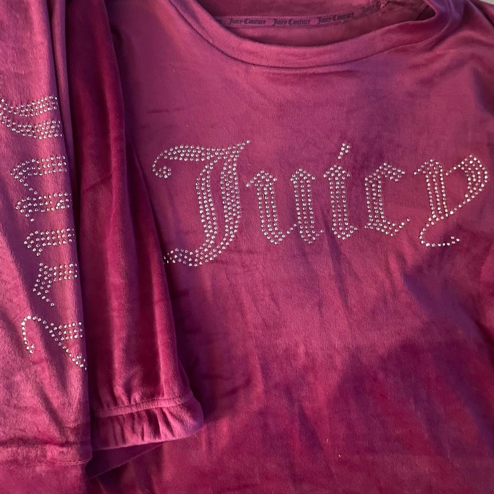 Juicy couture pj set size large petite